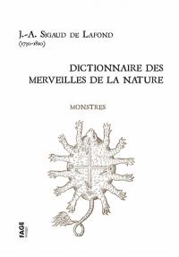 Dictionnaire des merveilles de la nature. Monstres