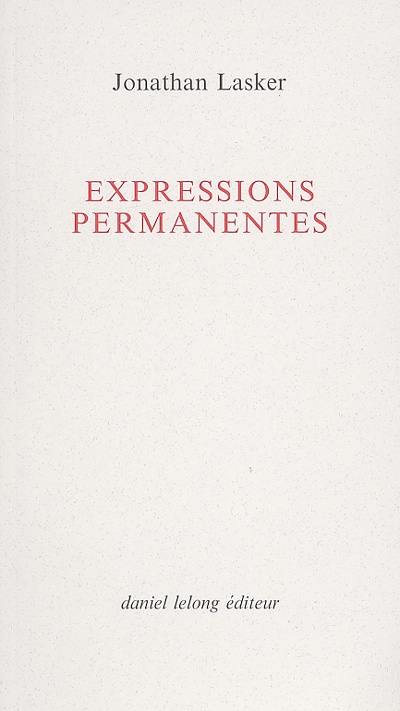 Expressions permanentes