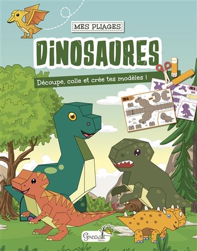 Dinosaures : découpe, colle et crée tes modèles !