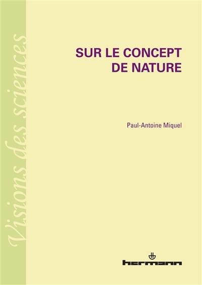 Sur le concept de nature