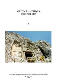 Anatolia antiqua = Eski Anadolu, n° 10