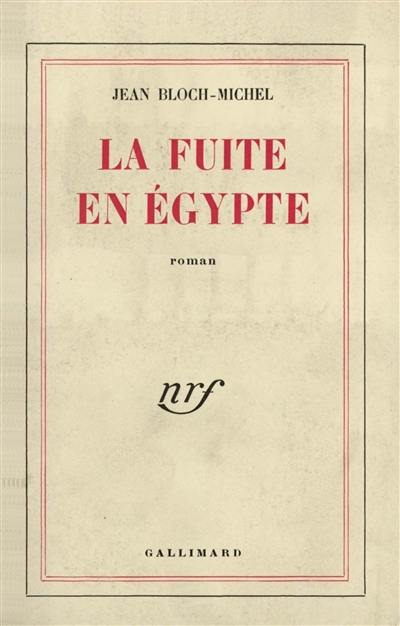 La Fuite en Egypte