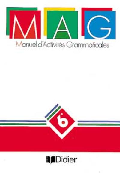 Manuel d'activités grammaticales