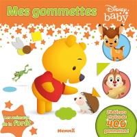 Disney baby : les animaux de la forêt : mes gommettes