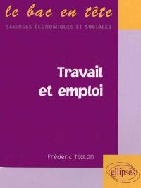 Travail et emploi