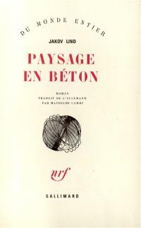 Paysage en béton