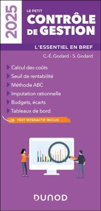 Le petit contrôle de gestion 2025 : l'essentiel en bref Le petit contrôle de gestion 2025 : l'essentiel en bref