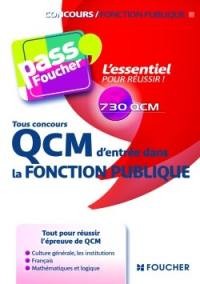 QCM d'entrée dans la fonction publique : tous concours