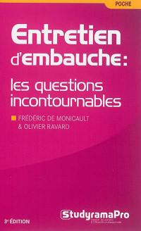 Entretien d'embauche : les questions incontournables