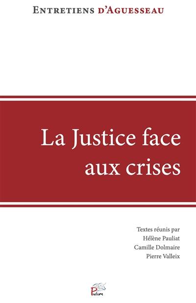 La justice face aux crises