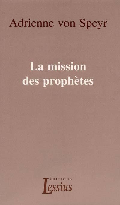 La mission des prophètes