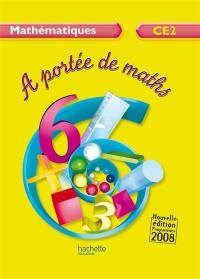 A portée de maths, mathématiques CE2