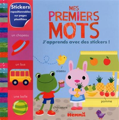 Mes premiers mots : j'apprends avec des stickers !