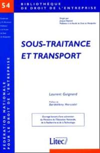 Sous-traitance et transport