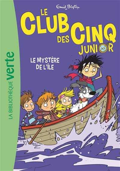 Le club des Cinq junior. Vol. 2. Le mystère de l'île