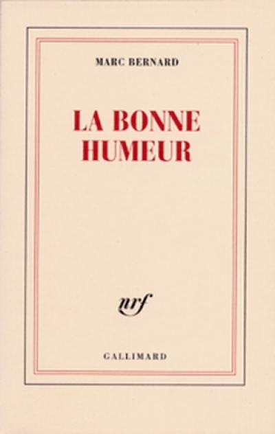 La bonne humeur