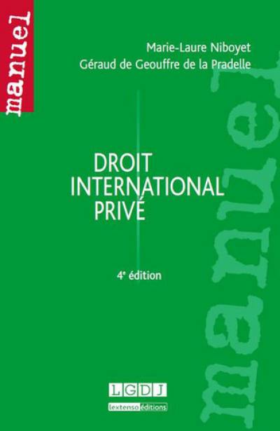 Droit international privé