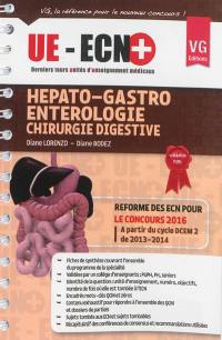 Hépato-gastro-entérologie, chirurgie digestive