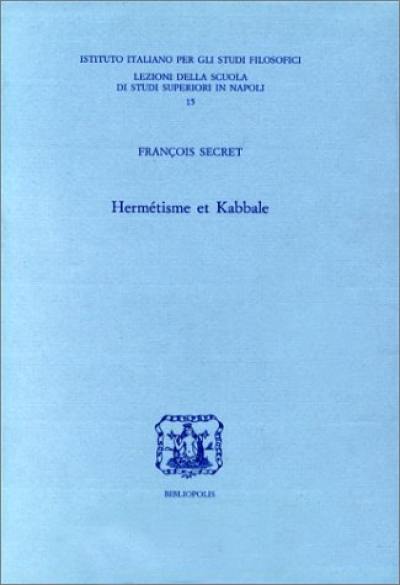 Hermétisme et kabbale