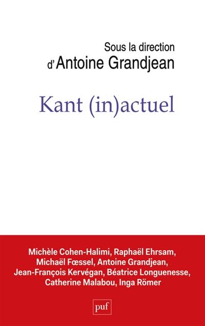 Kant (in)actuel