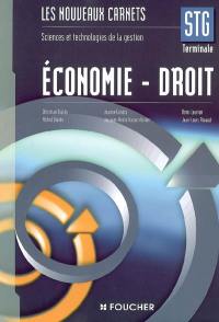 Economie-droit terminale Sciences et technologies de la gestion