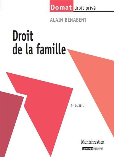 Droit de la famille : à jour au 25 juillet 2012