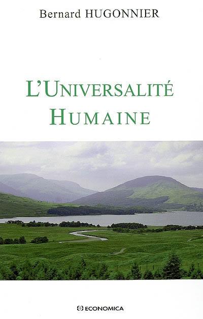 L'universalité humaine