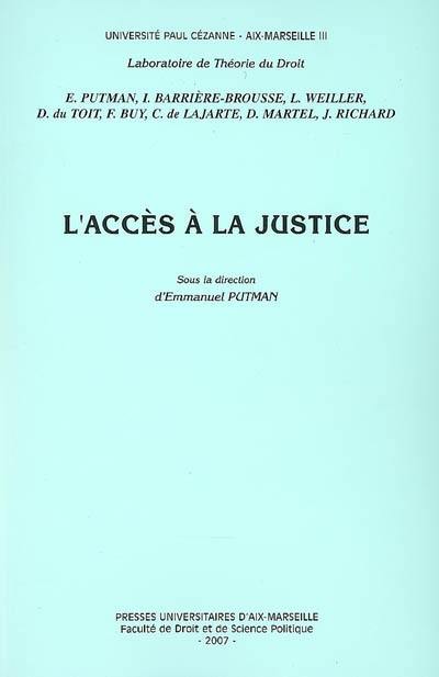 L'accès à la justice