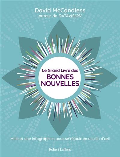 Le grand livre des bonnes nouvelles : mille et une infographies pour se réjouir en un clin d'oeil