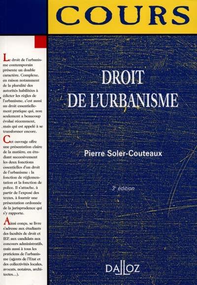 Droit de l'urbanisme