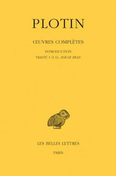 Oeuvres complètes. Vol. 1-1