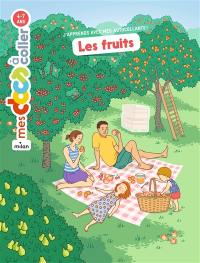 Les fruits : j'apprends avec mes autocollants