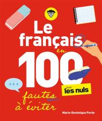 Le français en 100 fautes à éviter pour les nuls