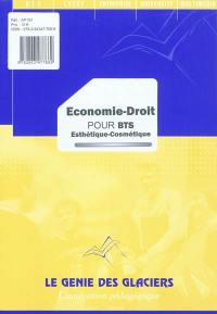 Economie, droit pour BTS esthétique cosmétique