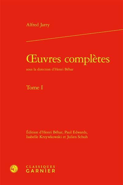 Oeuvres complètes. Vol. 1