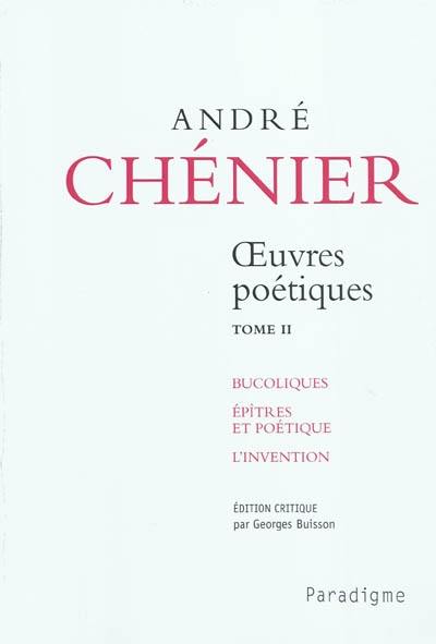 Oeuvres poétiques. Vol. 2