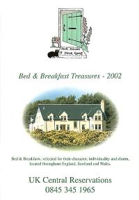 Bed and breakfast treasures 2002