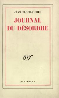 Journal du désordre