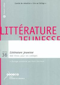 Littérature jeunesse : 900 titres pour les collèges