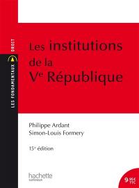 Les institutions de la Ve République