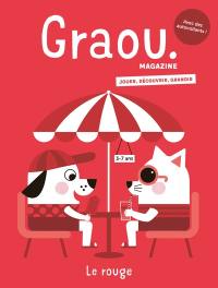 Graou magazine, n° 42. Le rouge