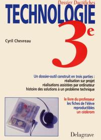 Technologie 3e, dossier Ductifiches (indépendant du manuel)