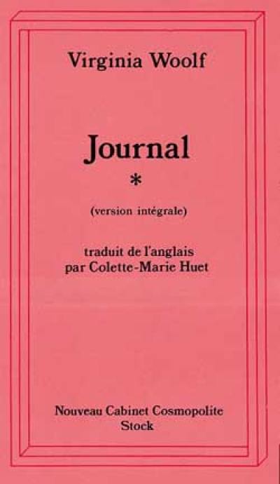 Journal. Vol. 1. 1915-1918