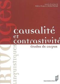 Causalité et contrastivité : études de corpus