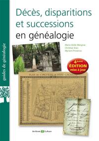 Décès, disparitions et successions en généalogie : les basiques de la généalogie