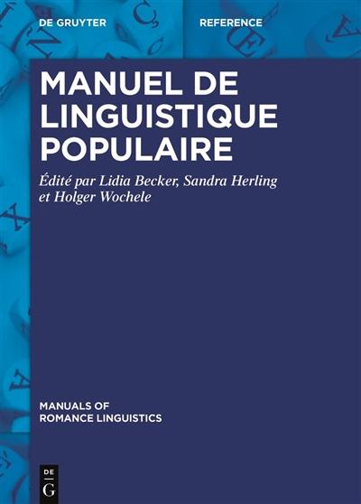 Manuel de linguistique populaire