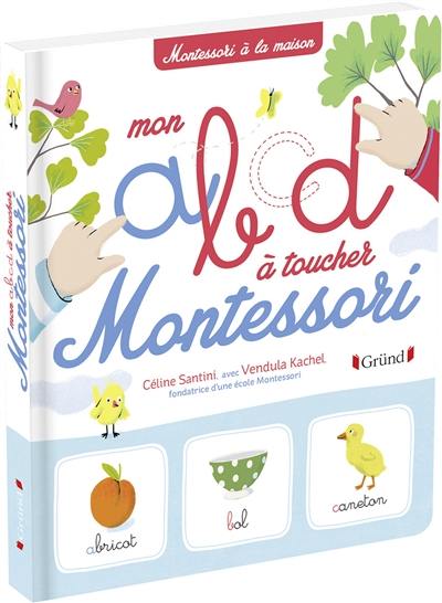 Mon abcd Montessori à toucher