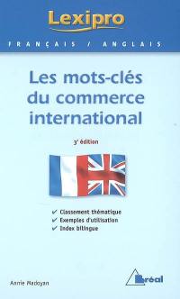 Les mots-clés du commerce international : français-anglais