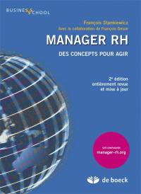 Manager RH : des concepts pour agir