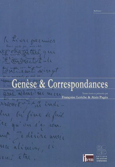 Genèse & correspondances